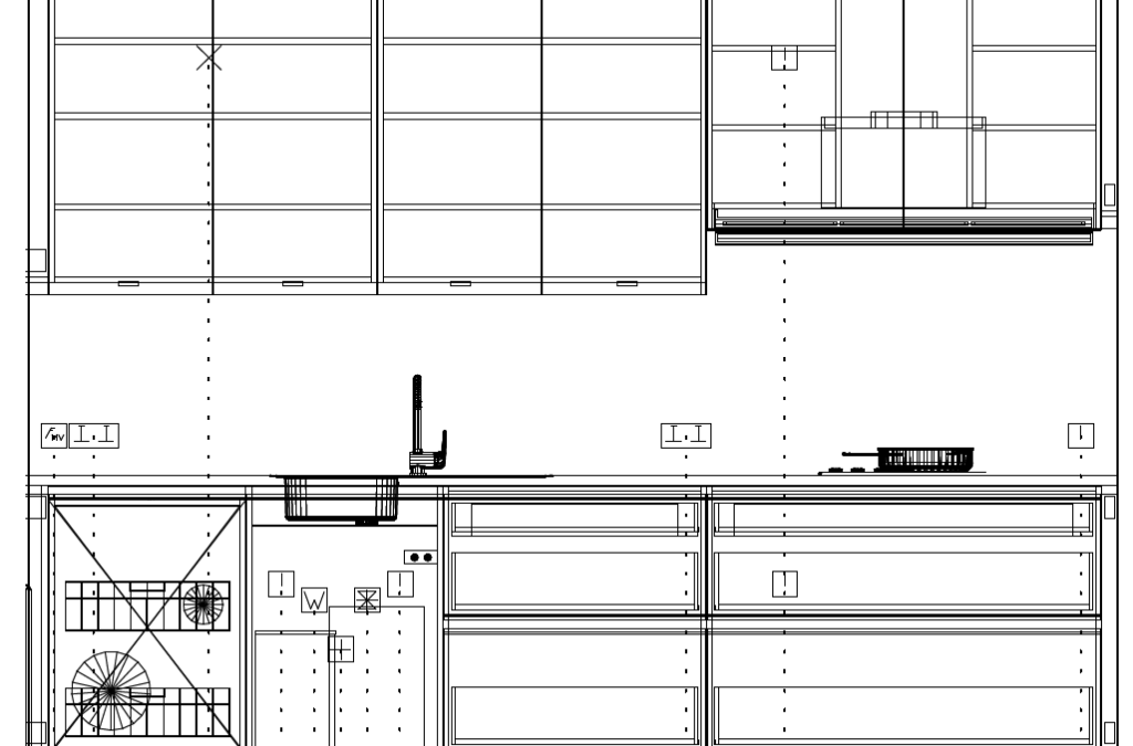 Comment doit-on préparer la pièce où la cuisine sera posée?