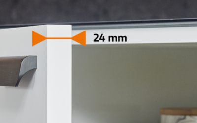 Quelle est l’épaisseur de mes portes de cuisine?