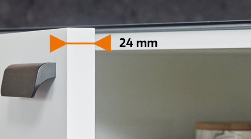 Quelle est l’épaisseur de mes portes de cuisine?